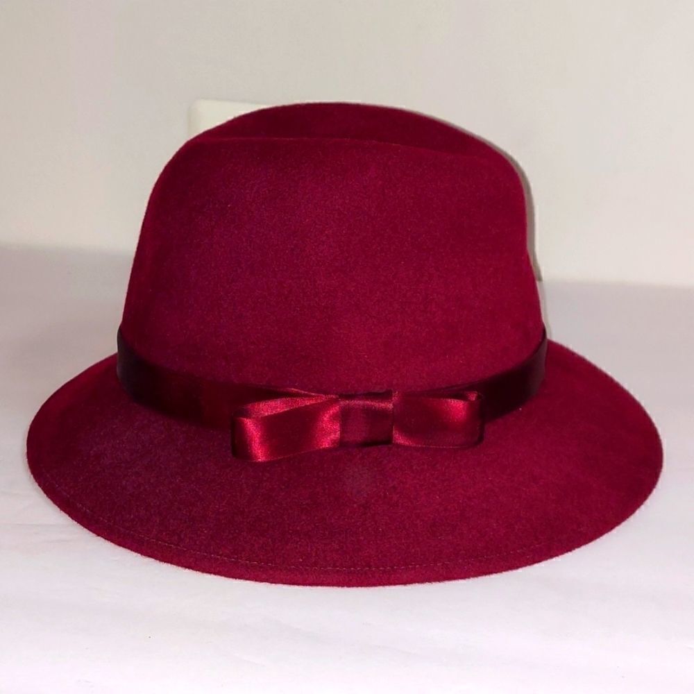 Vintage Geo W Bollman Hat Co. Felt 100% Wool Hat